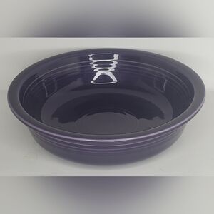 Vintage Fiesta Fiestaware Purple Plum Ceramic Bowl - 7", Retired Early 2000's